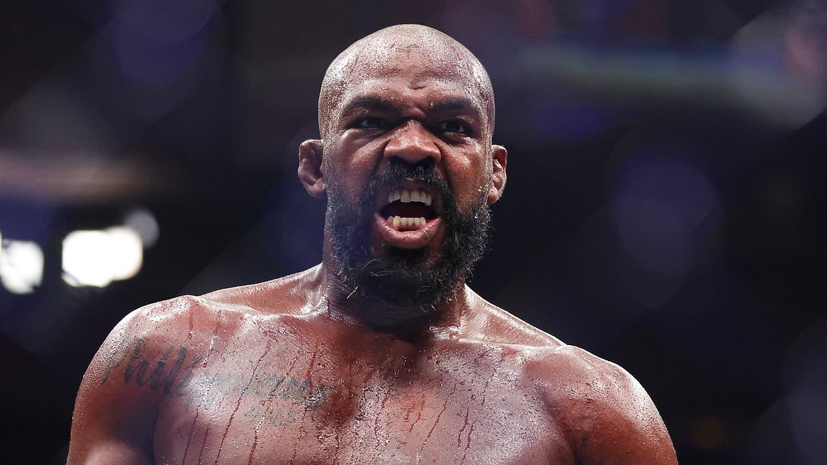 Shocking footage emerges of 'drunk' UFC star Jon Jones allegedly making 'threats' to cop