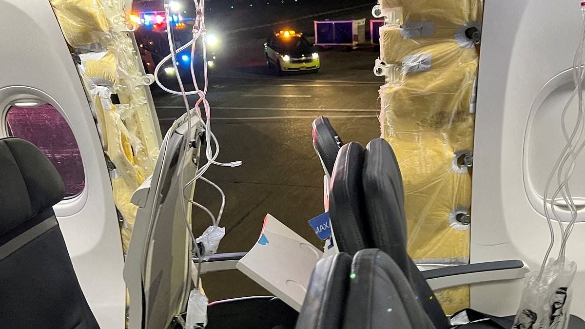 Damning NTSB report reveals reason door blew off Alaska Airlines 737 Max mid-flight after Boeing issued bizarre excuse