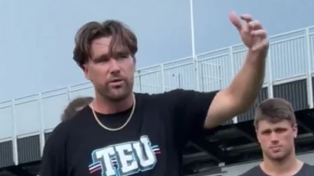 Travis Kelce blows NFL fans away as a coach at 'Tight End University' after Taylor Swift joined him in Nashville