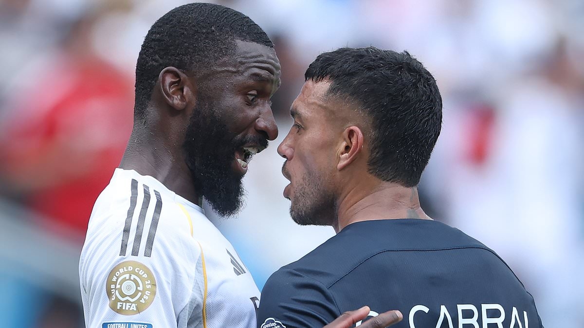 FIFA launch disciplinary investigation after Real Madrid star Antonio Rudiger accused Club World Cup rival of making a 'racist insult'