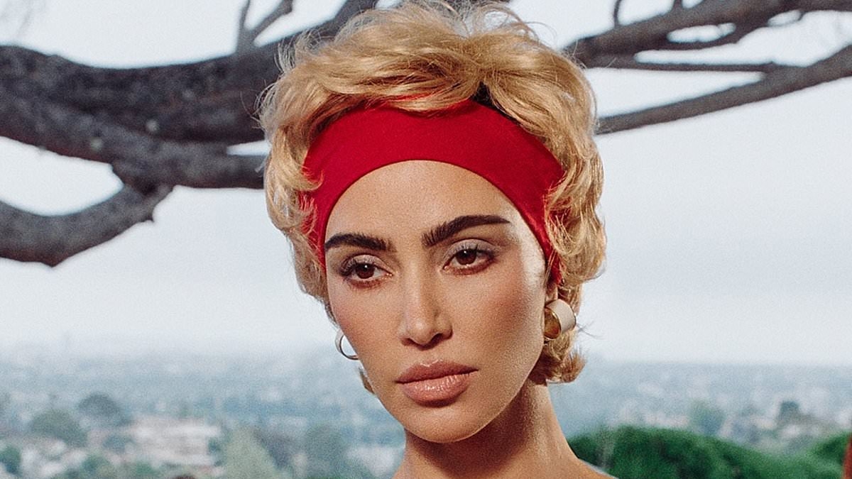 Busty Kim Kardashian looks unrecognizable in wild new SKIMS collaboration with mom Kris Jenner