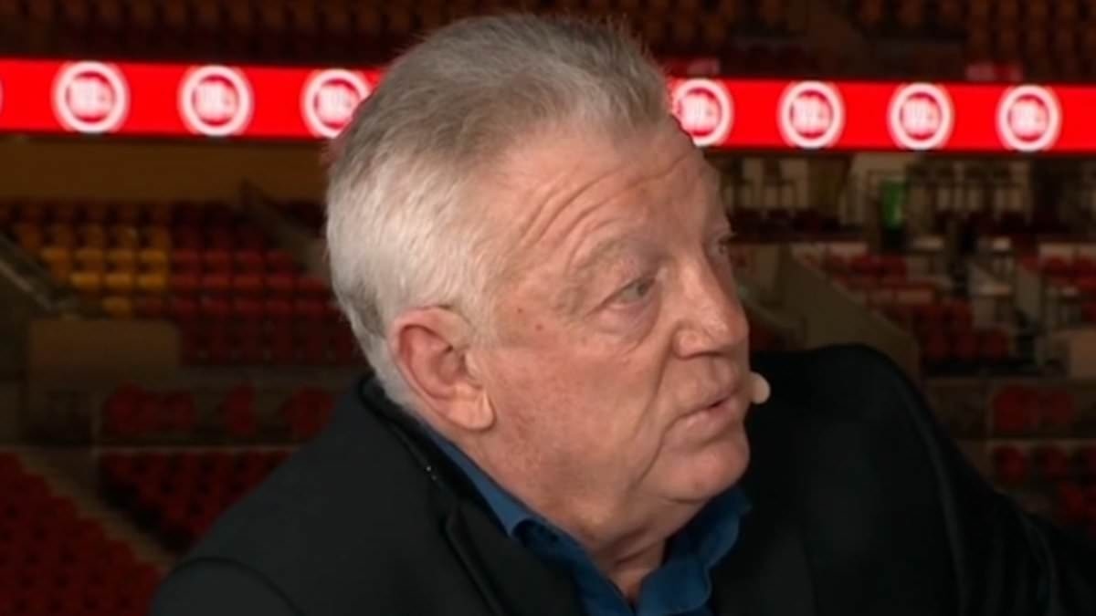 Footy fans are dismayed as Channel Nine star Phil Gould posts a gruesome image of his face during health drama