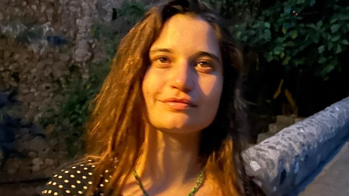 Tiger Lily Hutchence confirms the birth of her first child as she pushes her newborn in a stroller in London