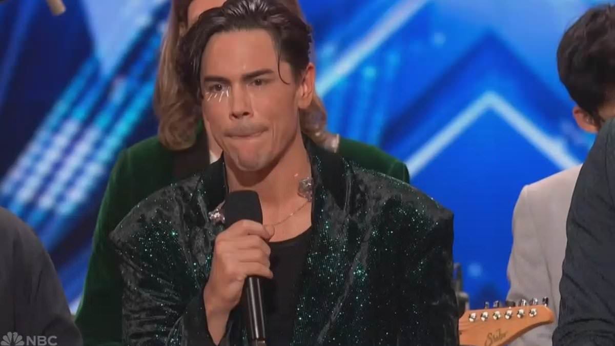 Fans divided as Tom Sandoval tries to rebrand himself as a musician on America's Got Talent with some leaving scathing remarks