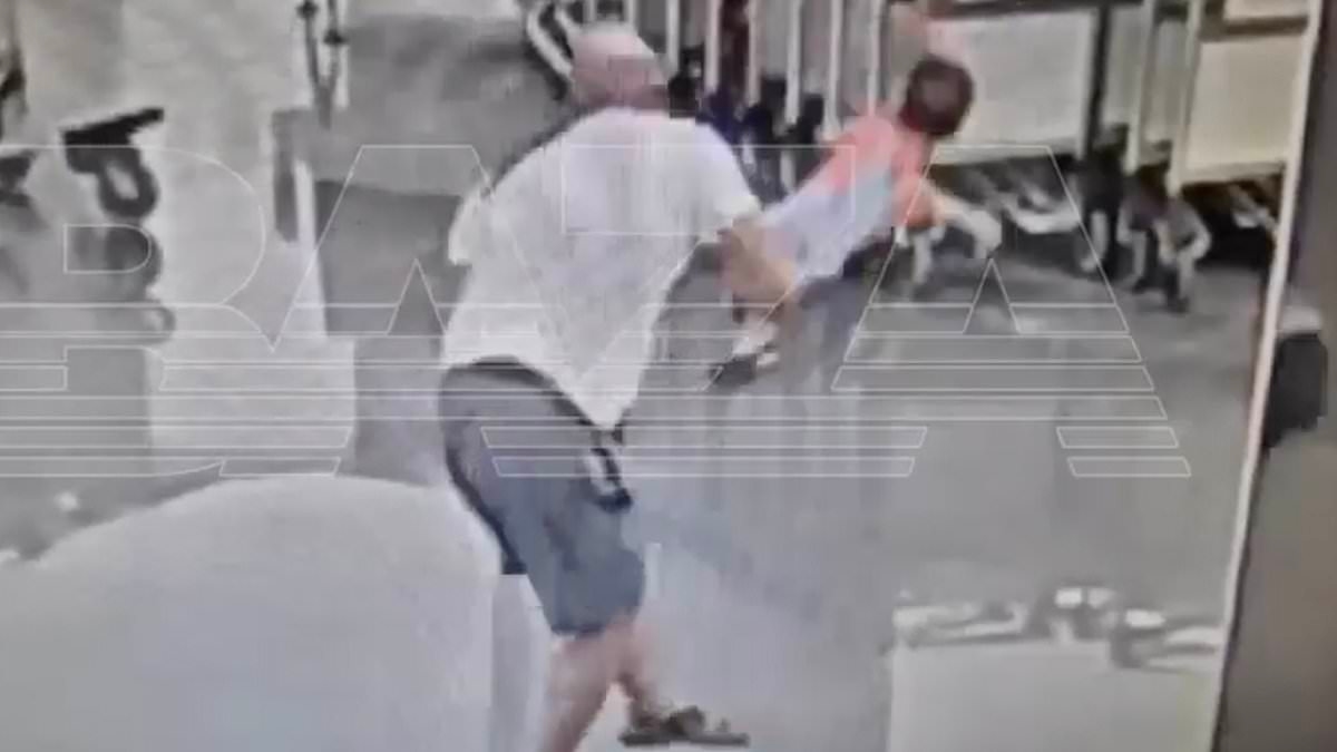 'Monster' filmed throwing a toddler to the ground in airport lounge admits he selected the child at random and wanted to KILL him - as the boy continues to fight for life