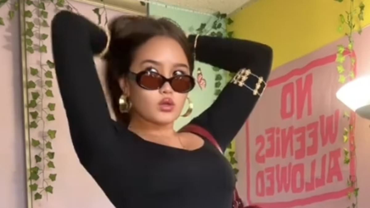 World War Three but make it chic! Gen Z show off their military-inspired outfits 'in case they get drafted' in hilarious videos showing what 'life would be like in the trenches'