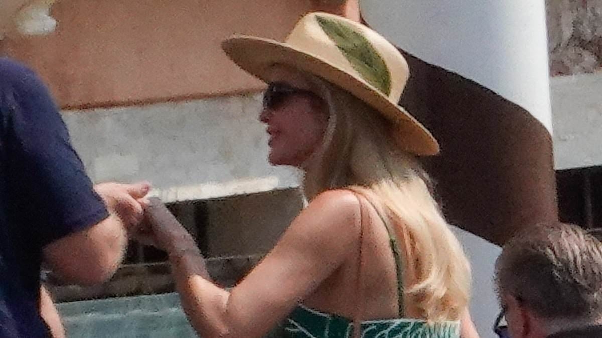 Glamorous Ivanka Trump and her husband Jared Kushner lead A-list arrivals in Venice ahead of Jeff Bezos and Lauren Sanchez's $48million wedding extravaganza