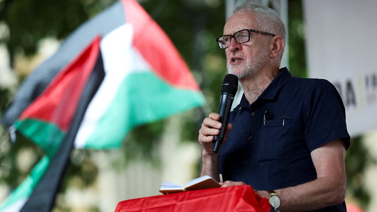 Could Jeremy Corbyn split the Left? Poll finds a new party fronted by ex-Labour leader could take 10% of the vote