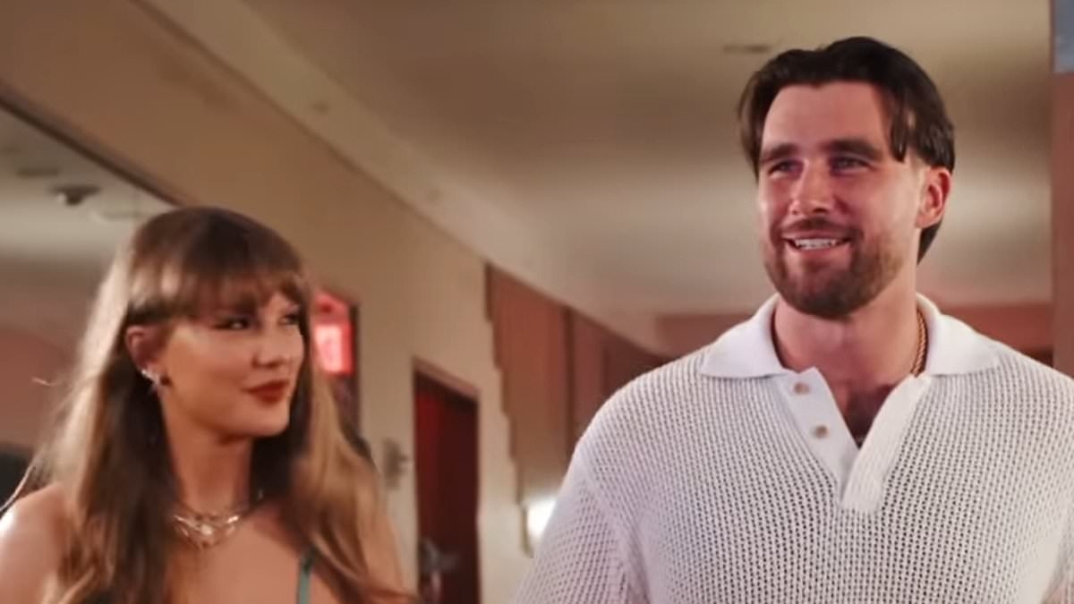 Steamy picture of Taylor Swift and Travis Kelce emerges as his reaction to shock Nashville performance is revealed