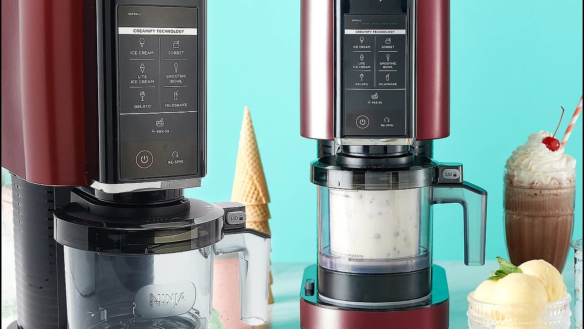 QVC slashes $49 off Ninja's viral ice cream maker - perfect for DELICIOUS homemade treats from sorbet to gelato and more