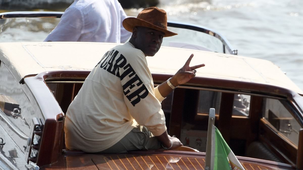 Kris Jenner's beau Corey Gamble makes surprise solo arrival to Venice for Jeff Bezos and Lauren Sanchez's wedding