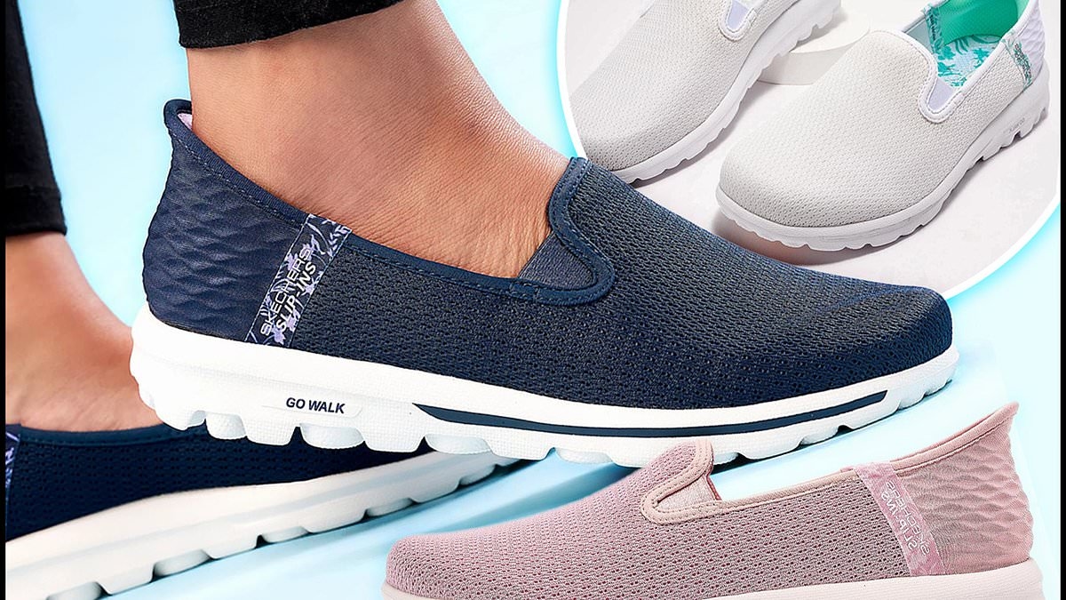 QVC shoppers rush to buy 'so very comfortable' Skechers slip-ins for just $32 - and they're selling fast!