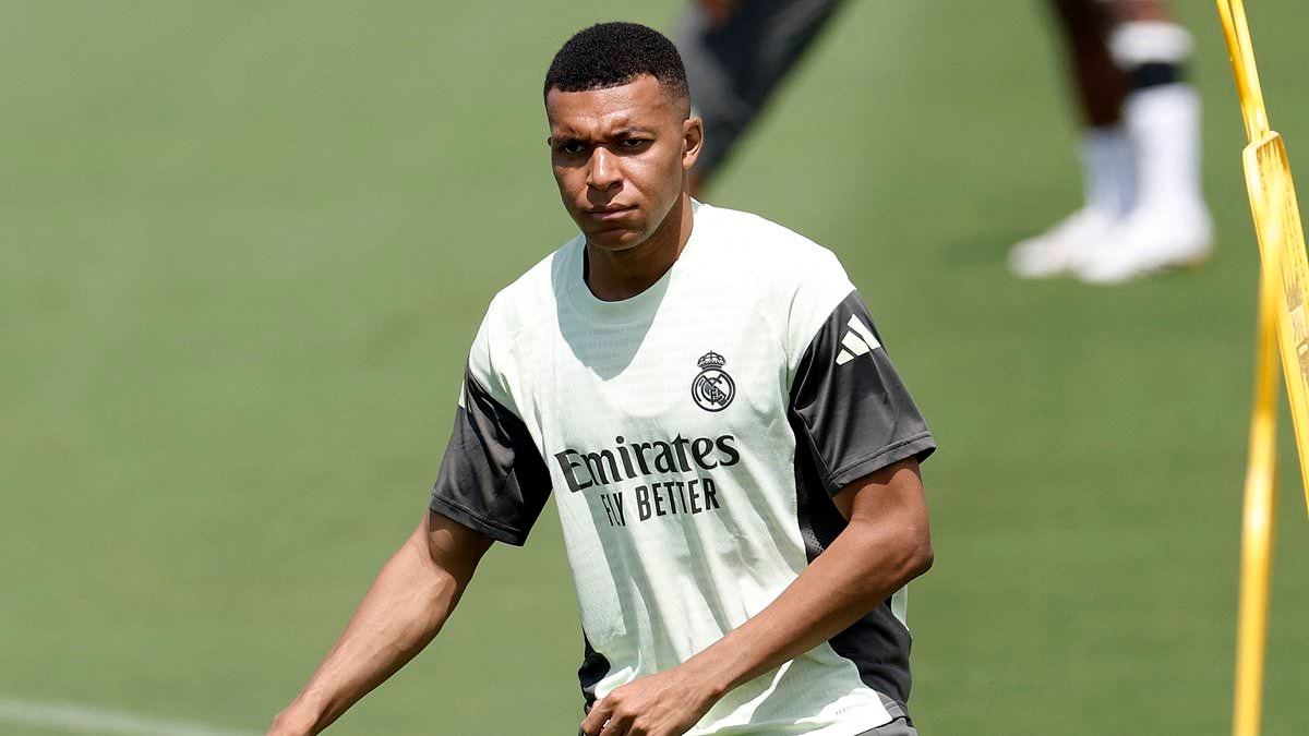Real Madrid make Kylian Mbappe decision after he made training return having lost 5kg when he was hospitalised due to illness