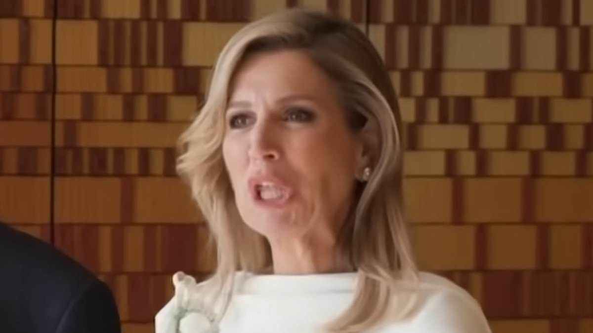 Donald Trump appears to be mocked by Dutch Queen on live TV