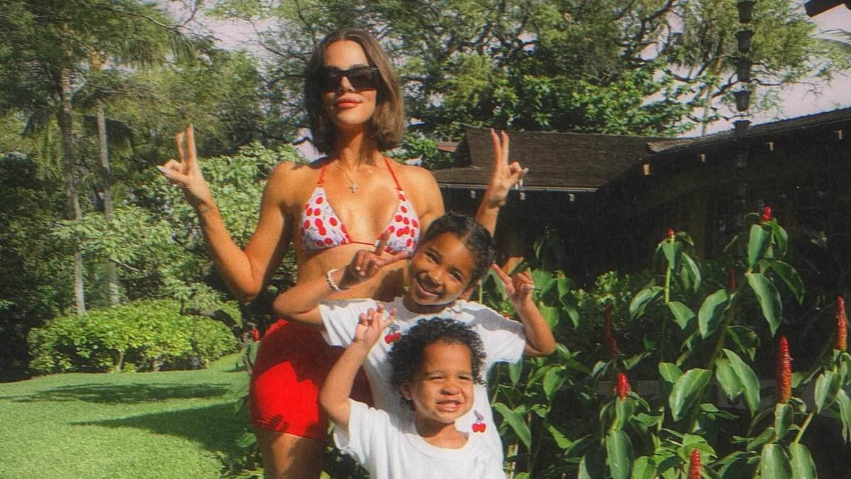 Khloe Kardashian sparks ridicule as she claims daughter True, 7, and son Tatum, 2, planned her birthday