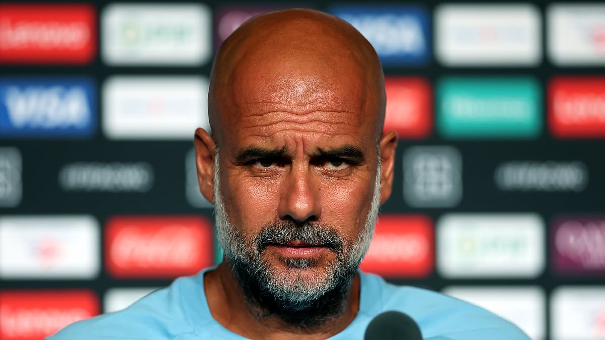 Pep Guardiola tells fans to bring their TOWELS before Man City's Club World Cup clash with Juventus with temperatures expected to exceed 33C in Florida