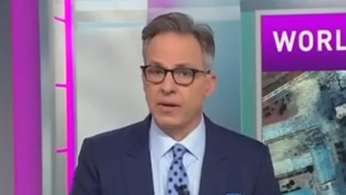 Jake Tapper unloads on Trump for 'ugly' attack on CNN over Iran bombing report