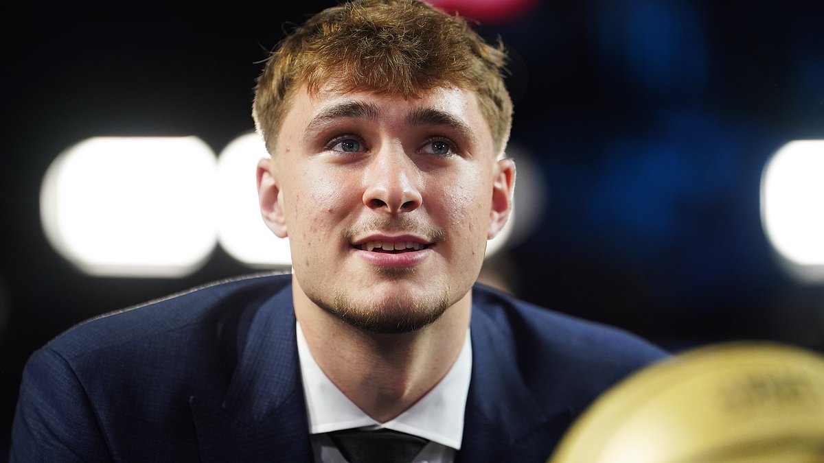Embarrassing moment ESPN mis-identify new NBA superstar Cooper Flagg on live TV