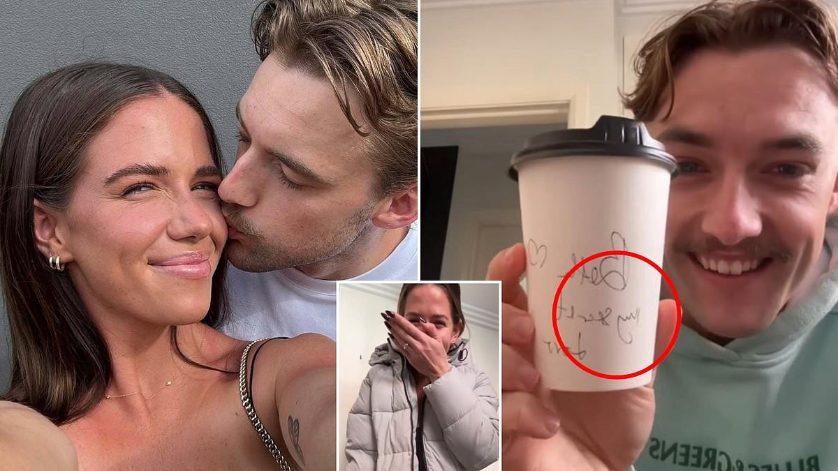 Aussie man's awkward dilemma after barista leaves 'secret' messages on his girlfriend's coffee cups