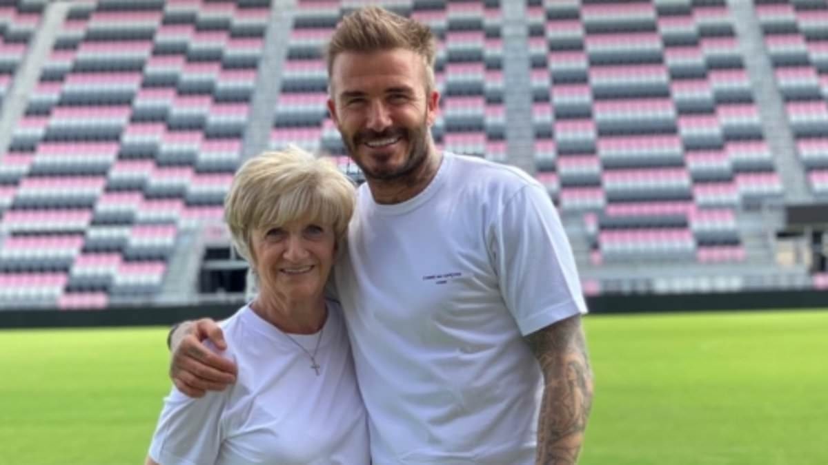 David Beckham acknowledges estranged son Brooklyn as he credits mum Sandra for 'always being there' on her 76th birthday - amid growing rift with his eldest child