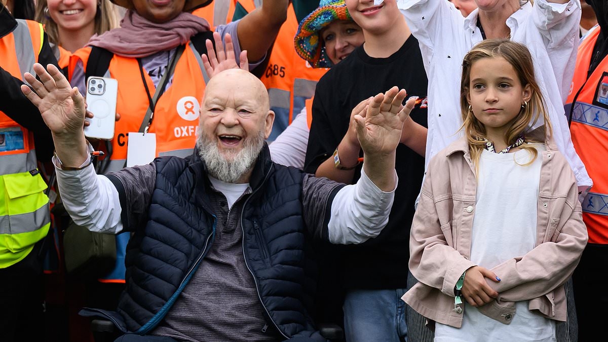 Glastonbury founder Michael Eavis defends letting controversial rappers Kneecap play festival telling critics to 'go somewhere else' - and activists Palestine Action are also on the bill
