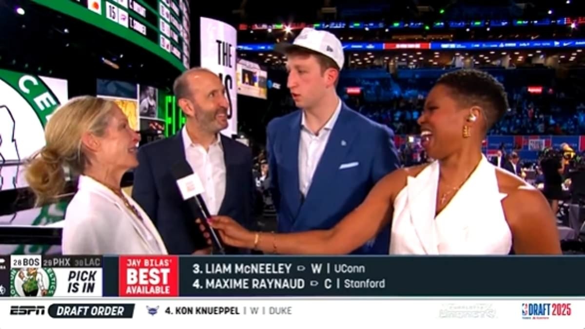 NBA Draft pick's mom makes ultimate mistake after watching him get picked by the Brooklyn Nets