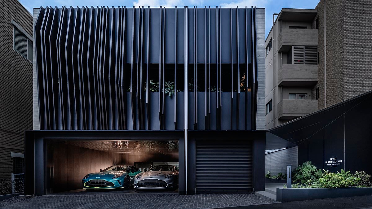 The luxury house Aston Martin built