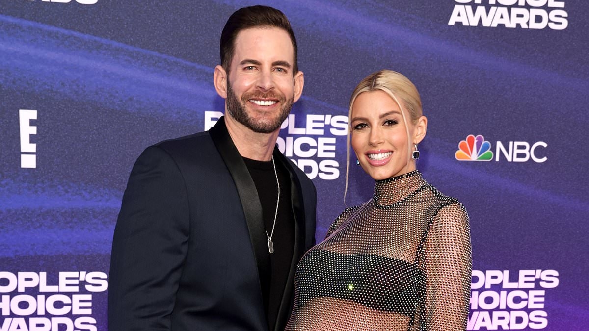 Heather Rae El Moussa displays her defined abs with post-baby body confession... after husband Tarek's scuffle