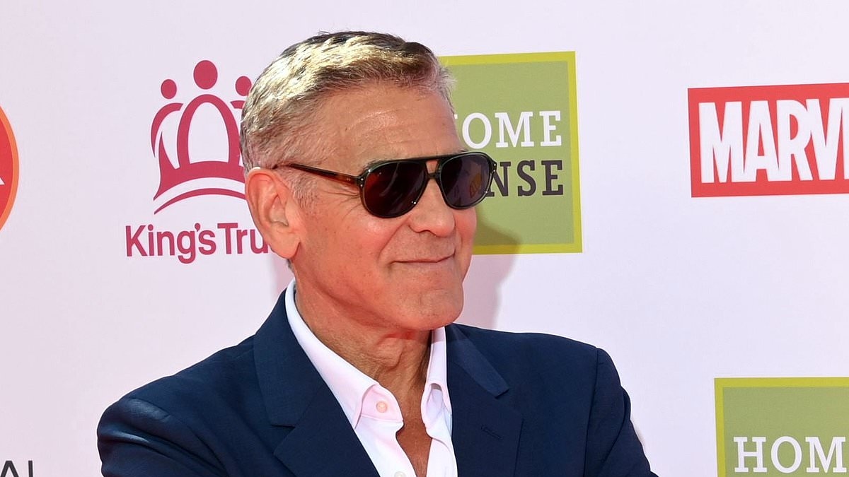 George Clooney lets his glamorous wife Amal take centre stage on red carpet at King's Trust Awards as they're joined by a host of showbiz stars