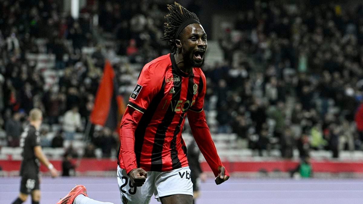 West Ham set to go head-to-head with Premier League rivals for £25m-rated Nice striker
