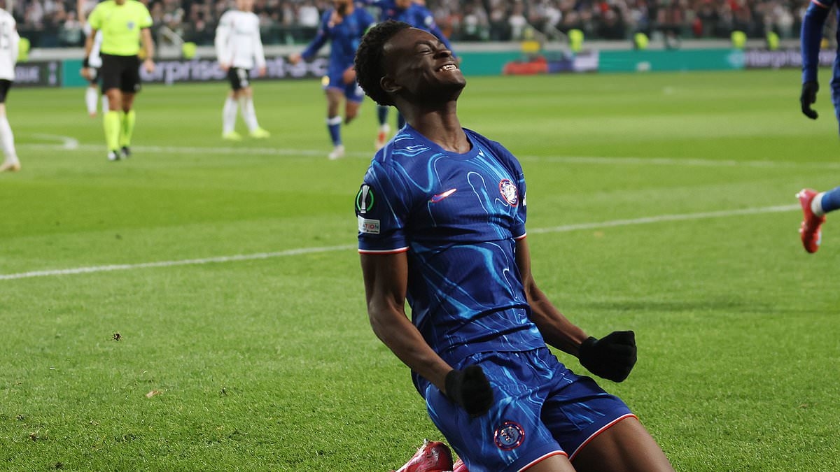 Chelsea youngster Tyrique George insists he has NO concerns over his future amid Jamie Gittens interest