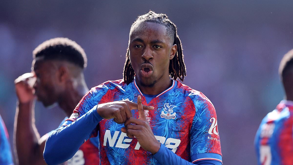 Arsenal 'ready to rival Tottenham for the signing of Eberechi Eze' - as Gunners' chief 'holds talks with £68m Crystal Palace star's representatives'