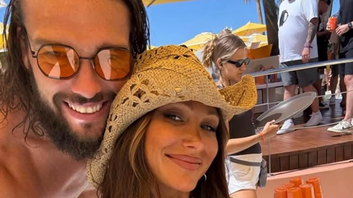 Andy Carroll and Lou Teasdale 'spark fears their relationship won't last as friends dismiss it as holiday romance' - after footballer was questioned by Greek police over holiday bust-ups