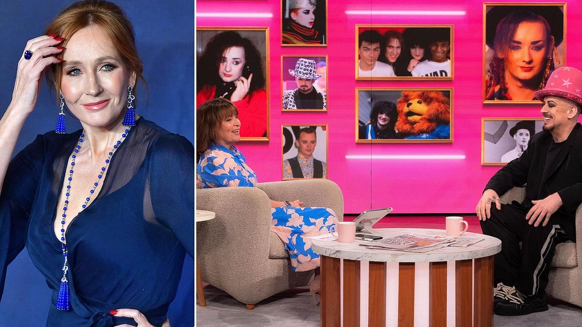 JK Rowling hits back after TV's Lorraine claims trans row 'comes down to toilets'