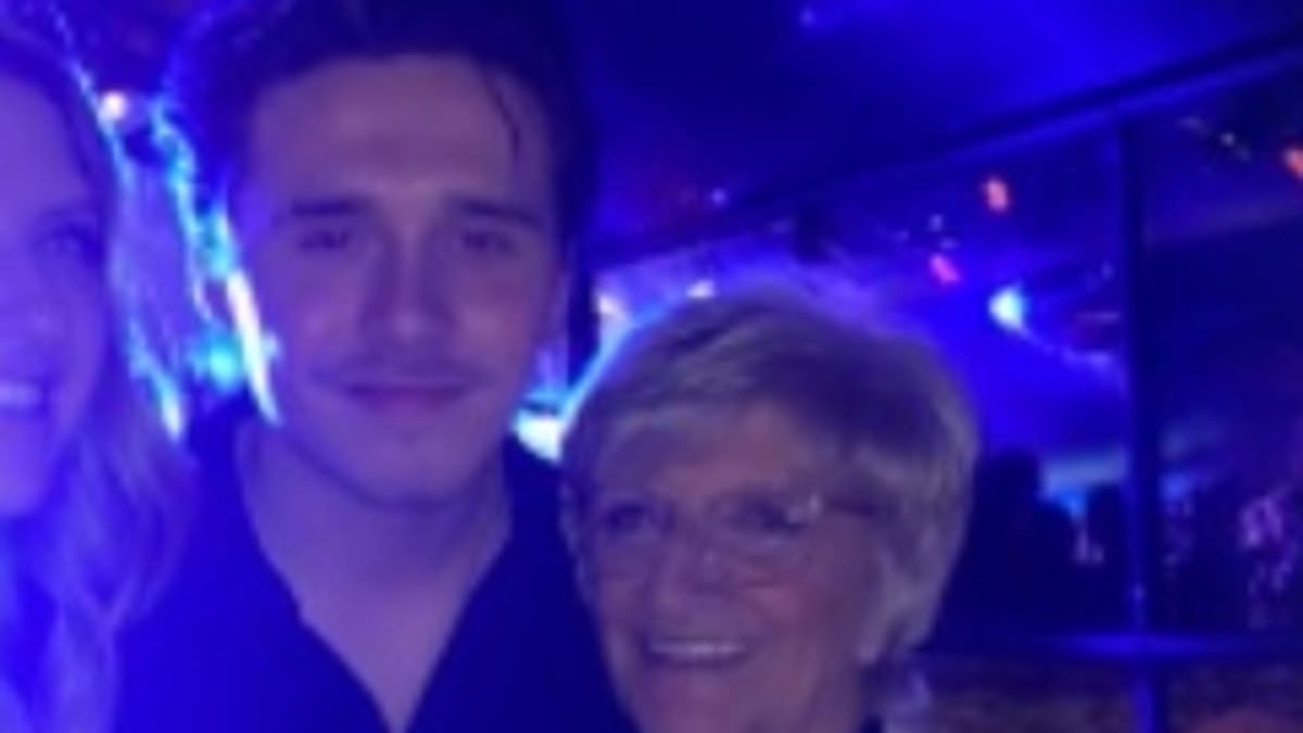Brooklyn Beckham proves not all family ties have been severed as he wishes David's mum Sandra a happy birthday despite social media silence on his dad's 50th milestone amid feud