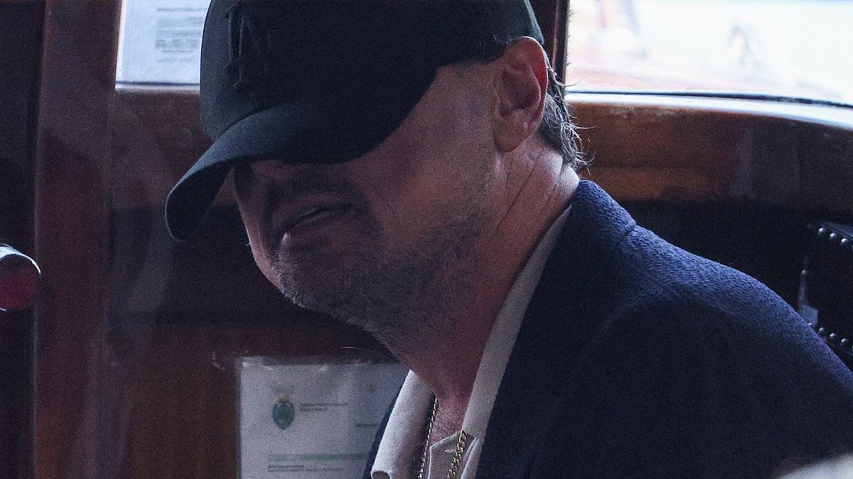 Slimmed-down Leonardo DiCaprio, 50, brings Vittoria Ceretti, 27, to Jeff Bezos and Lauren Sanchez's wedding
