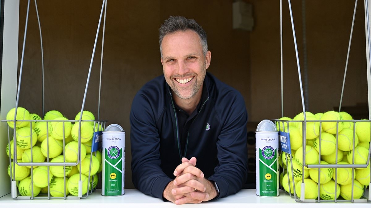 EXCLUSIVE Behind the scenes at Operation Wimbledon: Moss plucked from the paths, 12,000 petunias planted, 66,000 balls and 2.5m strawberries prepared