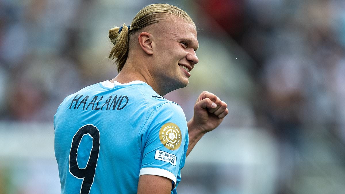 Erling Haaland hits incredible goal landmark at JUST 24 - as he comes off the bench to help Man City ease past Juventus in Club World Cup