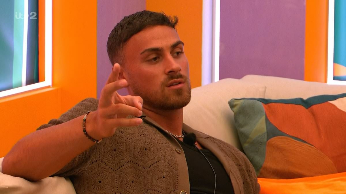 Love Island fans brand Ben 'immature' and 'disgusting' after explosive row with Yasmin and call for him to be kicked out of the villa: 'Alexa play Manchild by Sabrina Carpenter'
