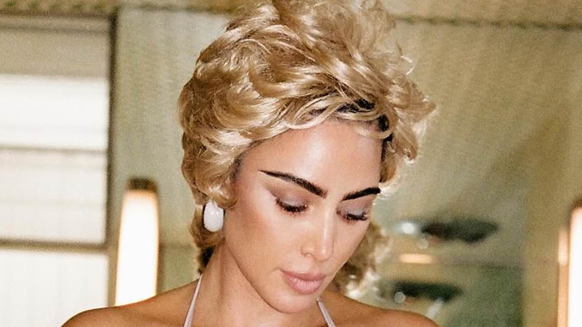 Kim Kardashian bares her sculpted abs with youthful Kris Jenner for new SKIMS drop