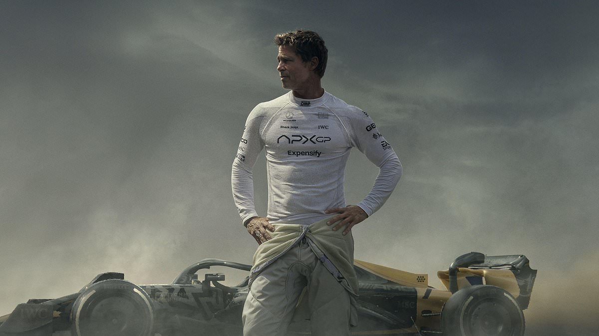 The plot misfires and it takes ages to reach the finish line. But Brad's high-octane Grand Prix blockbuster is still... well worth the Pitt stop, reviews BRIAN VINER