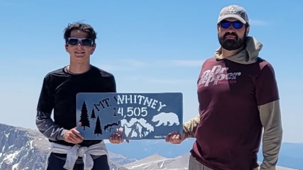 Father reveals son's haunting last words before altitude sickness made him hallucinate and walk off 120-foot cliff