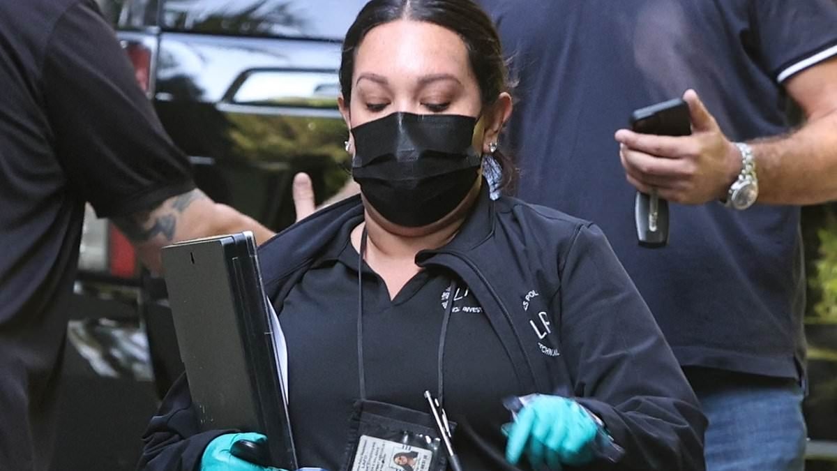 CSI descends on Brad Pitt's sprawling LA mansion to find 'a real mess' after terrifying incident
