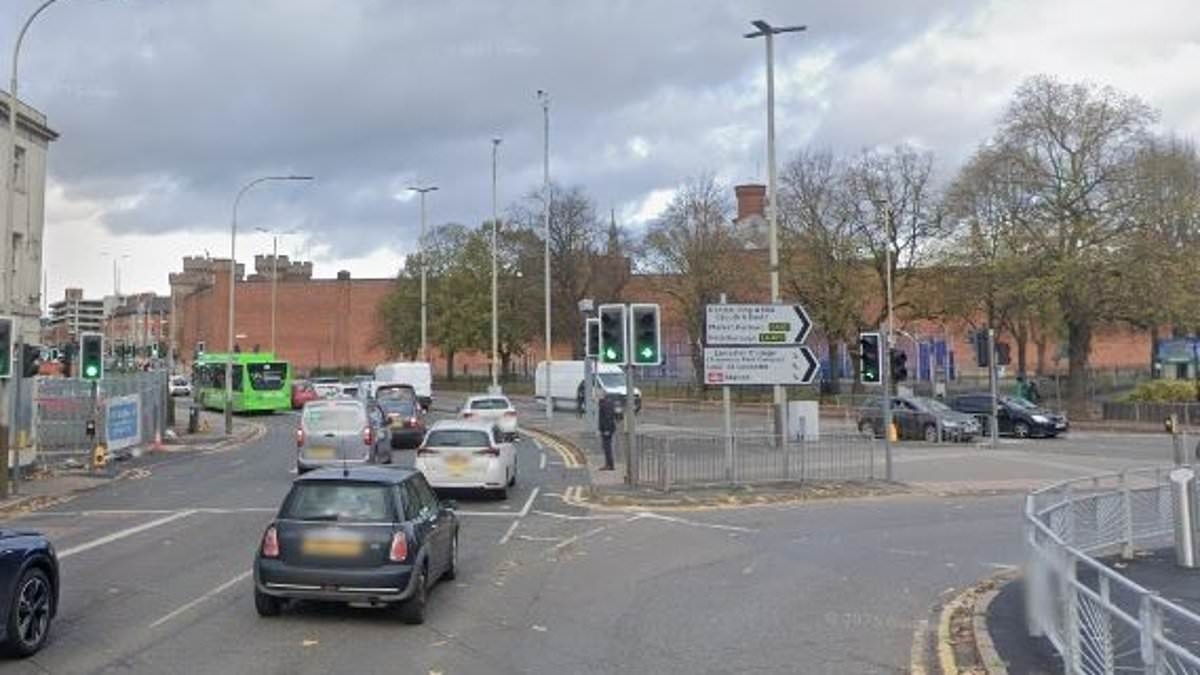 Woman in her 50s dies after being 'attacked by BMW driver who flipped his car' - as man, 23, is arrested on suspicion of murder