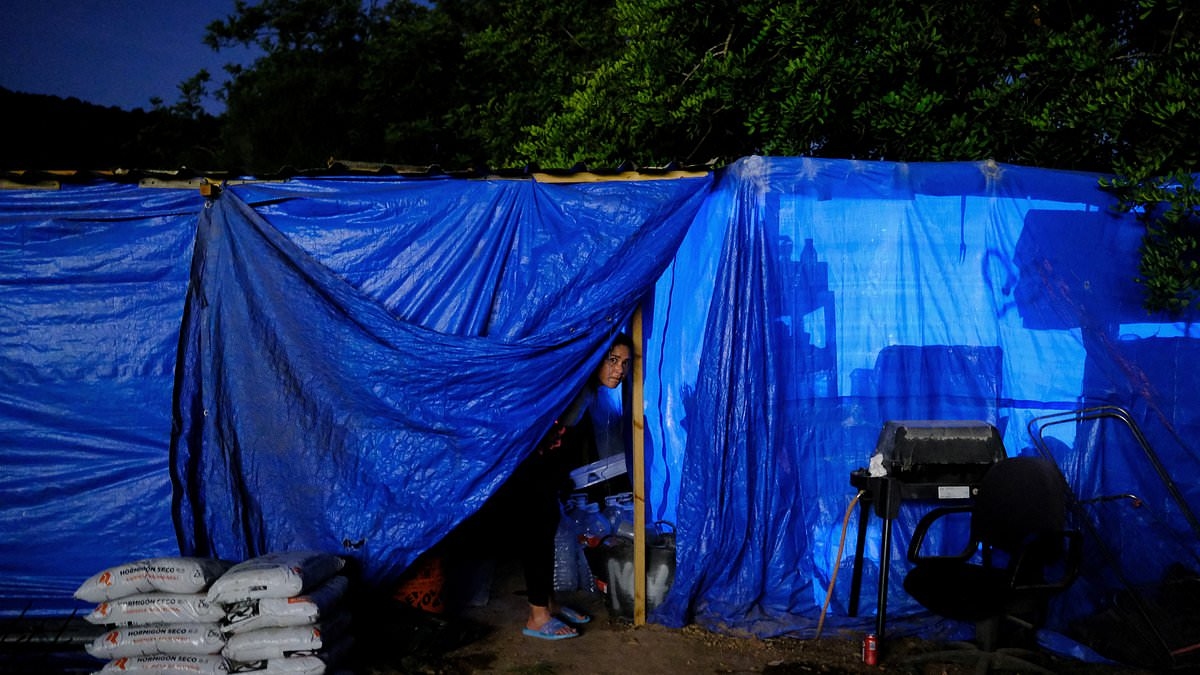 EXCLUSIVE The homeless Ibiza workers forced to camp in shanty towns after being priced out by spiralling rents on party island… as tourists revel in luxury