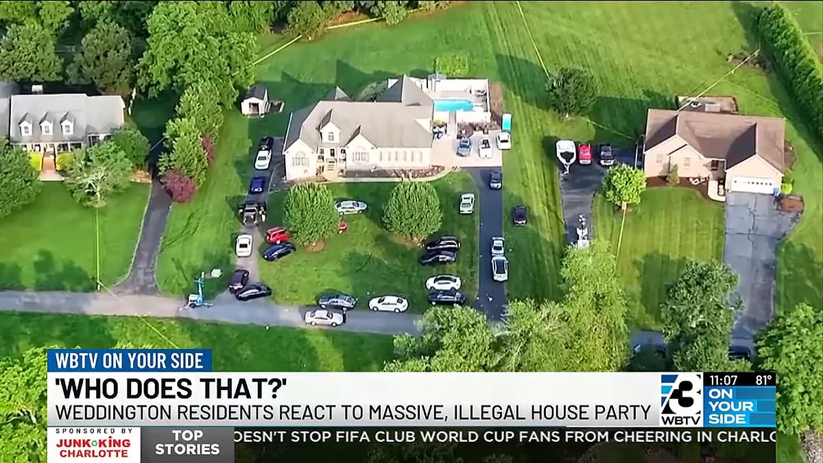Landscaper arrested for throwing party while homeowners were away