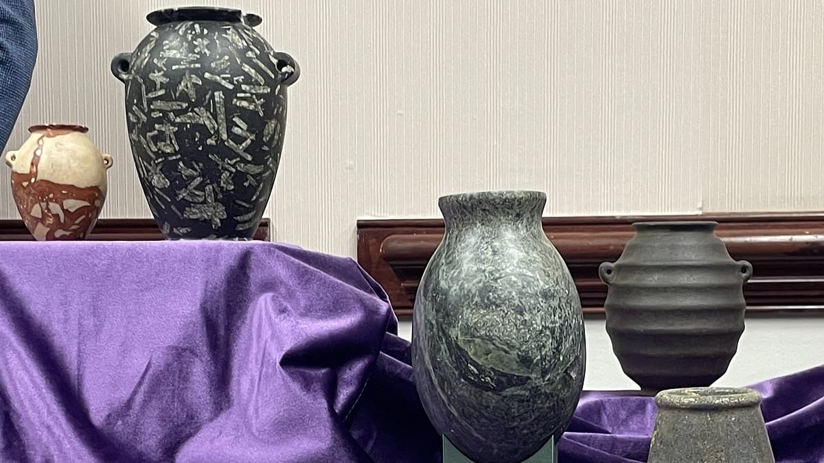 EXCLUSIVE Mystery of 5,000-year-old ancient Egyptian relics made using 'lost advanced technology'