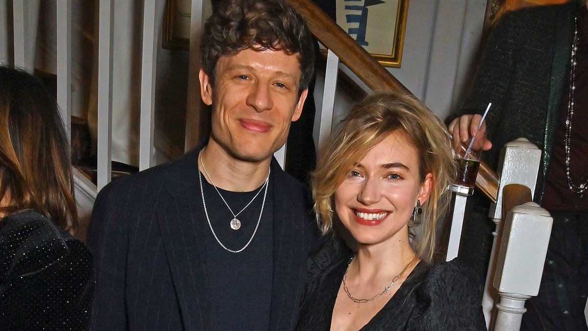 James Norton says she's 'crazily grateful' for the pain of his split from 28 Weeks Later star Imogen Poots as he moves on with Lily Allen