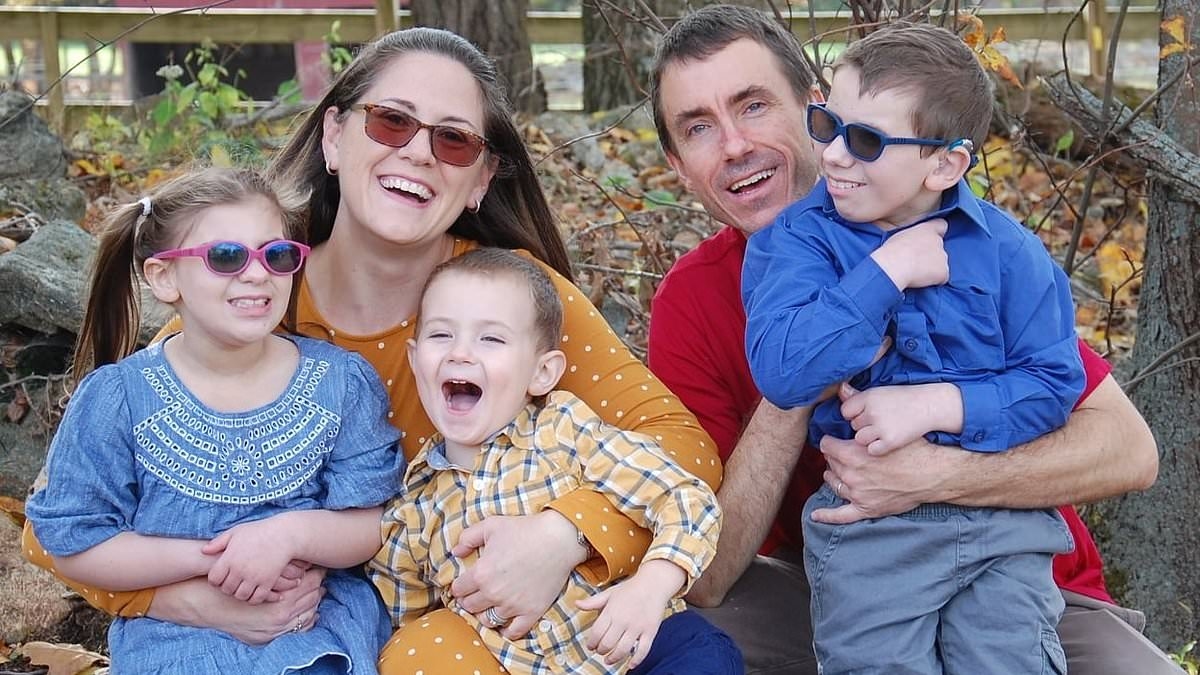 EXCLUSIVE We won the world's worst 'lottery': Both of our kids have a one in a million disorder with a life expectancy of 12... these were the warning signs