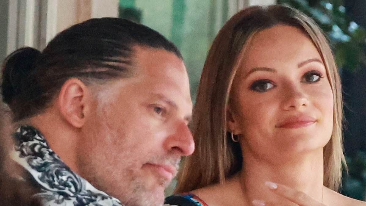 Joe Manganiello and Caitlin O'Connor appear to be ENGAGED as she shows off sparkling diamond in Sicily